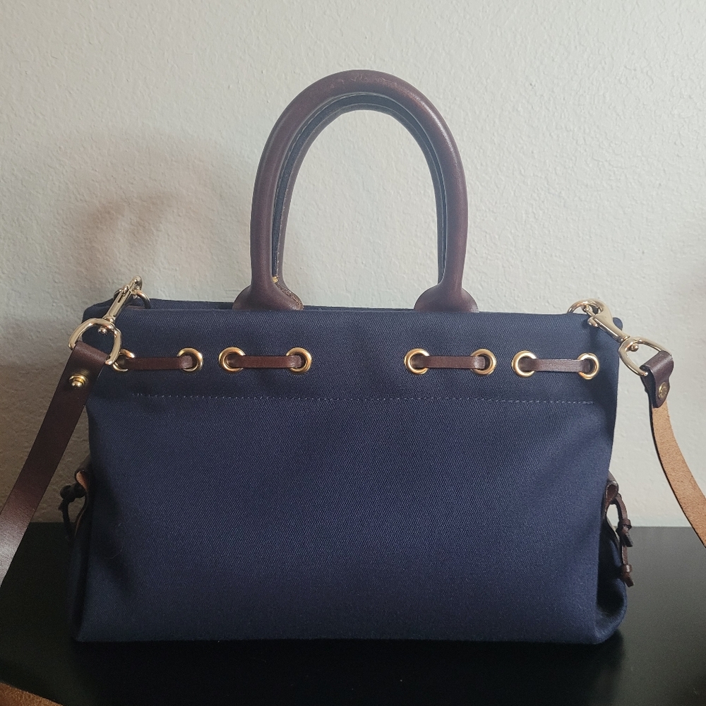 Dooney Bourke Tassel Tote Satchel - Picture 3 of 14